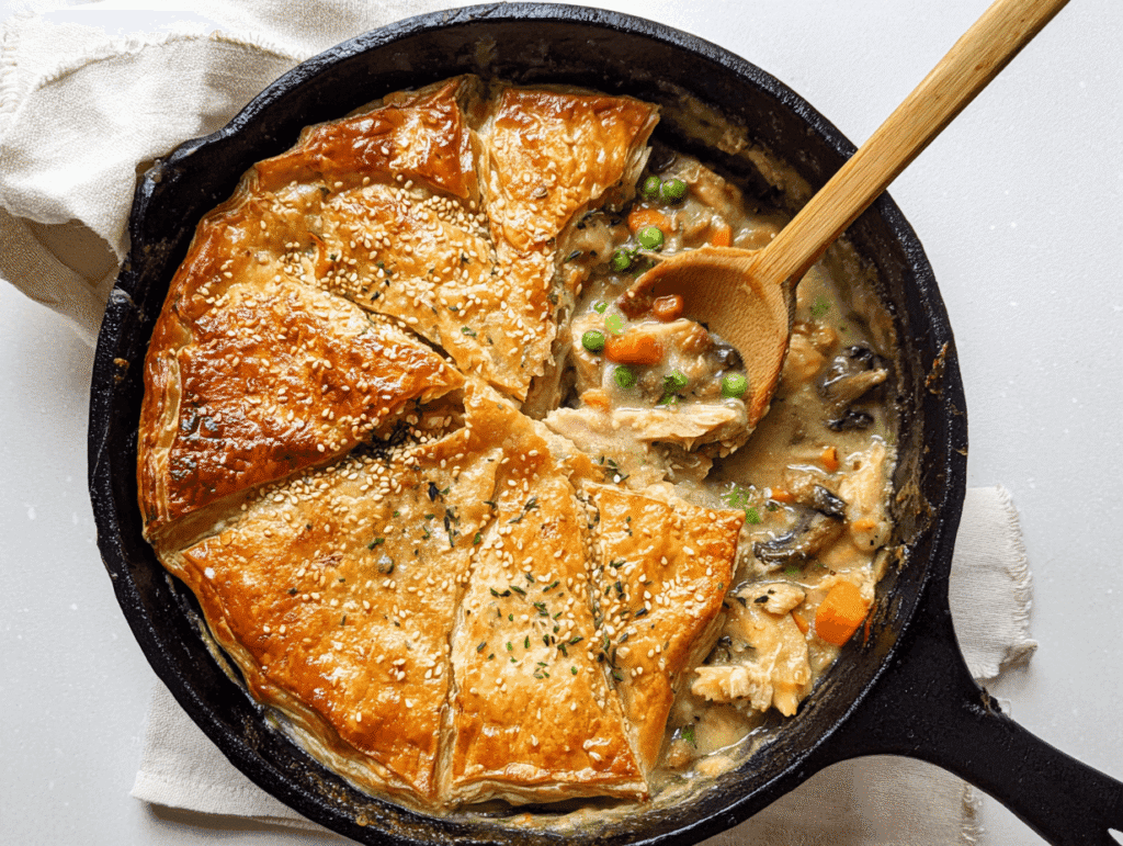 chicken pot pie recipe with cream of chicken soup