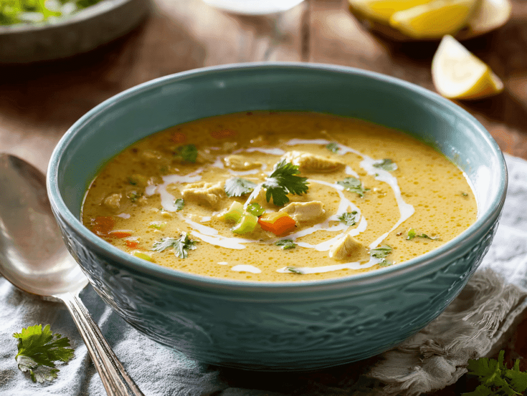 Serving Mulligatawny Soup Recipe
