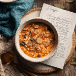 swamp soup recipe card image