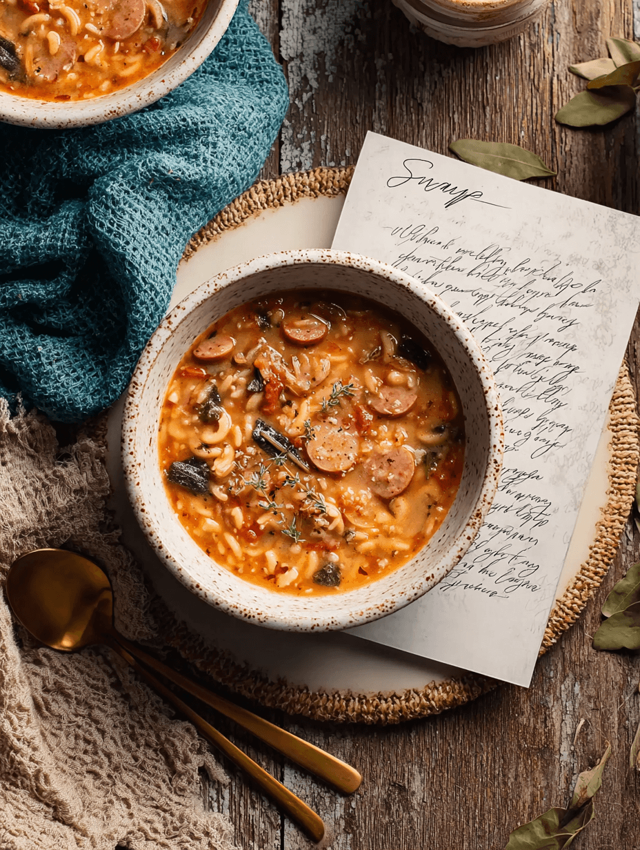 swamp soup recipe card image