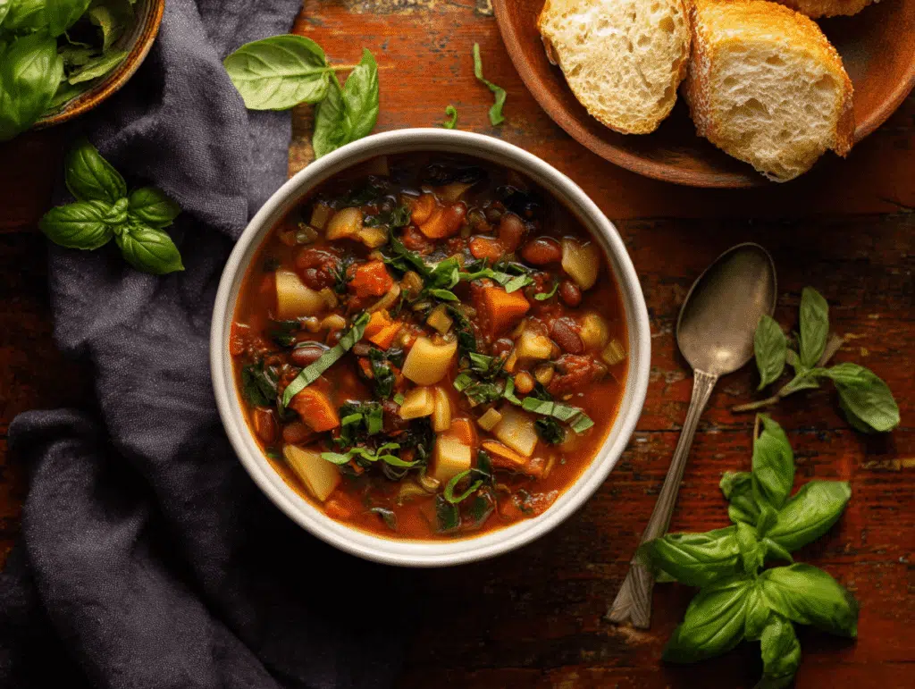 authentic Italian minestrone soup recipe