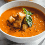How to Make Creamy Tomato Basil Soup