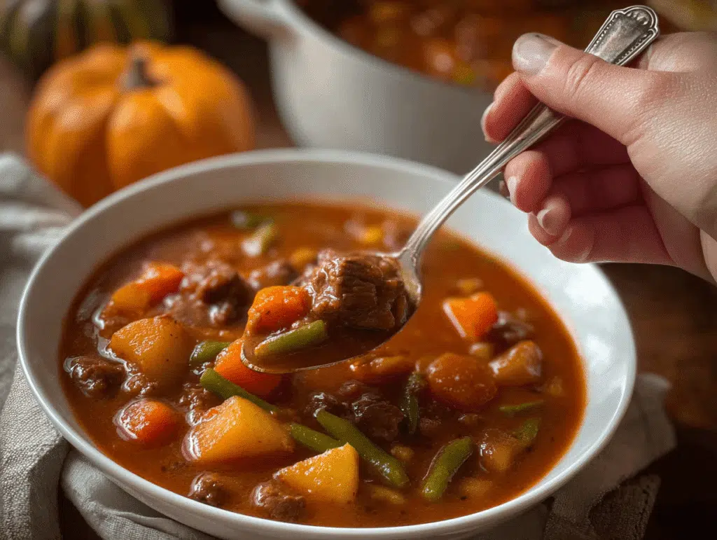 Old Fashioned Vegetable Beef Soup recipe