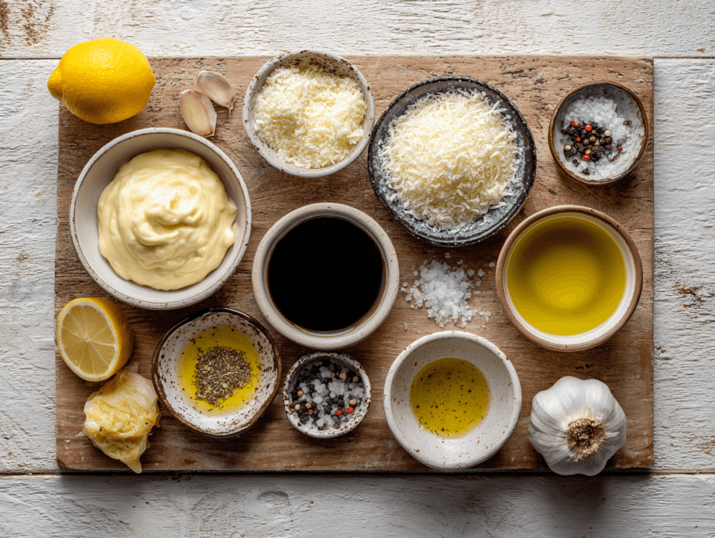 Classic 5-Minute Caesar Dressing: Creamy, Fast, and Weeknight-Friendly 2 Ingredients for Classic 5-Minute Caesar Dressing