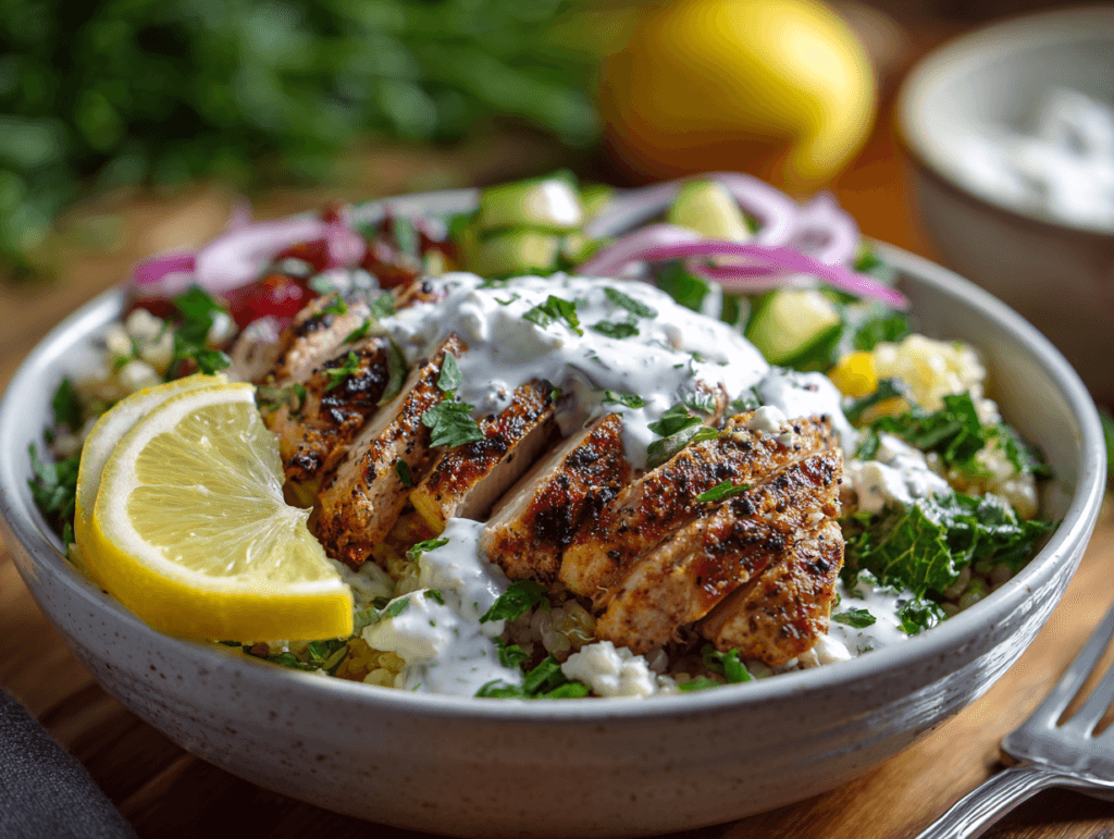 Greek Chicken Meal Prep Bowls: Simple, Fresh Lunches for 5 Days 2 Serving Greek Chicken Meal Prep Bowls