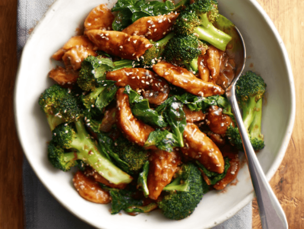 Healthy Sesame Ginger Chicken Stir-Fry That Feels Light and Satisfying 3 Healthy Sesame Ginger Chicken Stir-Fry served as a rice bowl