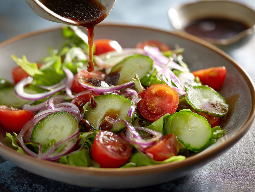 Balsamic Vinaigrette Dressing Recipe Easy Homemade 3 salad served with balsamic vinaigrette dressing recipe