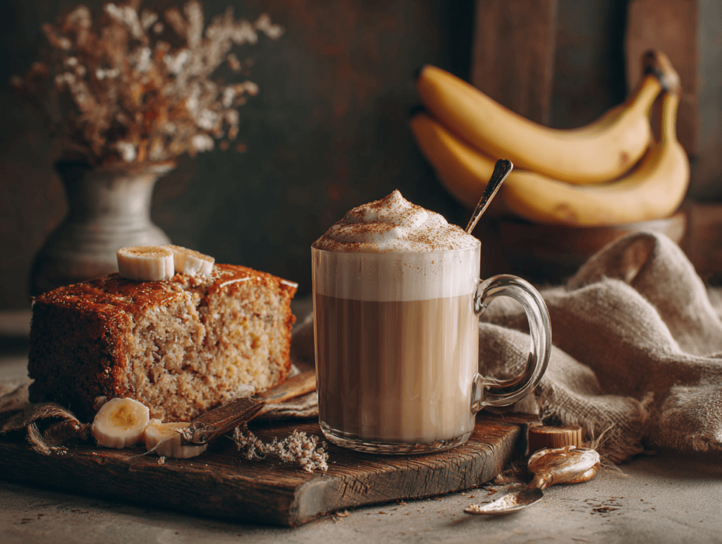 banana bread latte