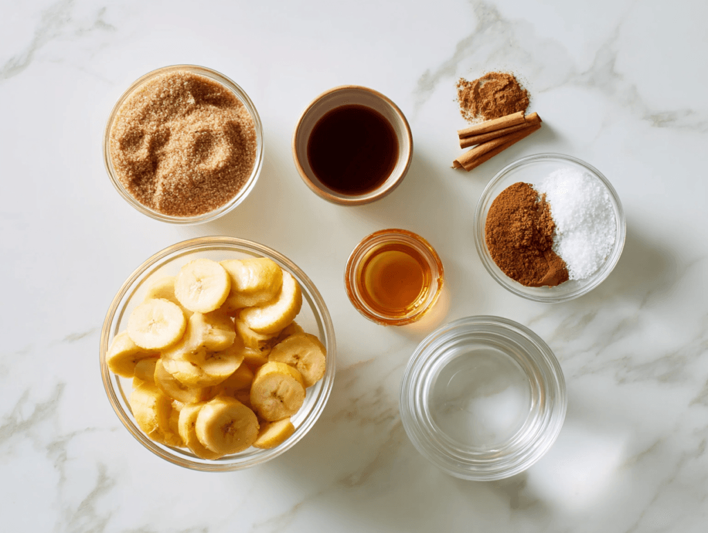 Banana Bread Latte That Tastes Better Than Coffee Shop Drinks 2 banana bread latte ingredients